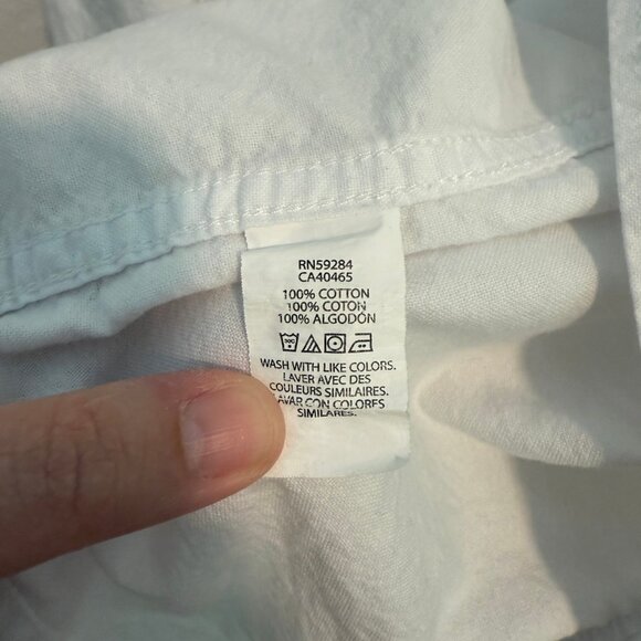 Childrens Place white oxford button down 4T - Picture 3 of 3